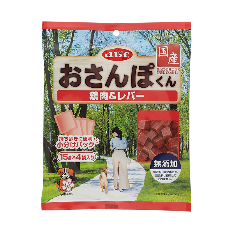 日本dbf狗狗零食鸡肉粒鸡肝美味软肉粒关节维护成犬老年犬奖励 - 图1