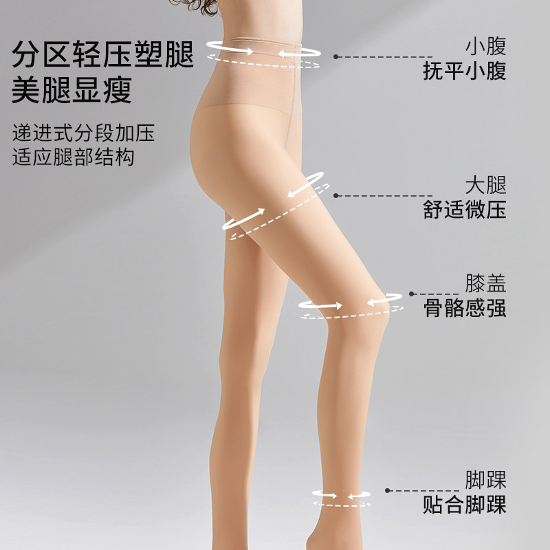桑扶兰光腿神器肉色连裤袜自然提臀收腰打底袜加厚裸感打底丝袜,淘宝优惠券,粉丝福利购,淘宝优惠卷
