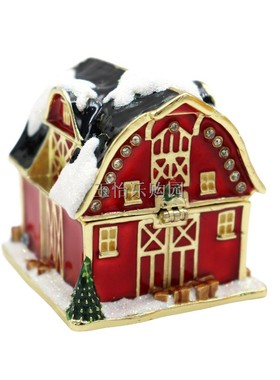 创意工艺品雪屋摆件节日送礼