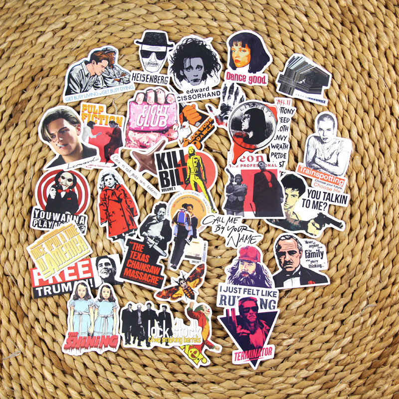 电影周边盗梦空间阿甘正传笔记本自行车电脑手机装饰旅行箱贴纸画,淘宝优惠券,粉丝福利购,淘宝优惠卷