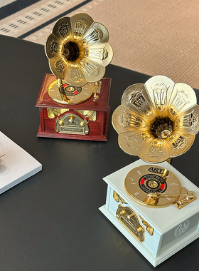 新家的100个快递八音盒复古音乐盒生日礼物高级感桌面装饰摆件