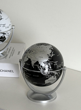 轻奢金属地球仪装饰摆件客厅玄关电视柜家居书房办公室桌面装饰品