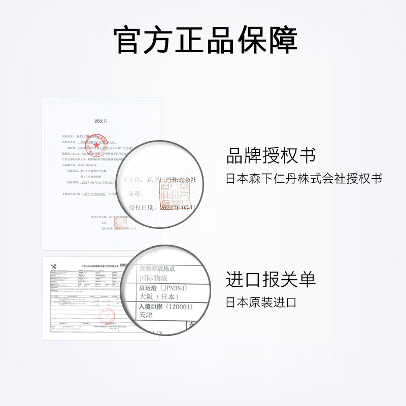 优趣汇官方旗舰店日本森下仁丹夜间修护眼膜贴40片淡化黑眼圈细纹眼袋紧致补水保湿3