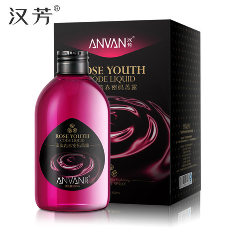 汉芳青春密码玫瑰精萃水分菁露350ML纯露花水爽肤水精华补水护肤 - 图2
