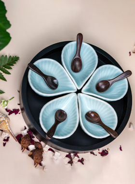 美容院水疗分装碗陶瓷分装泰式