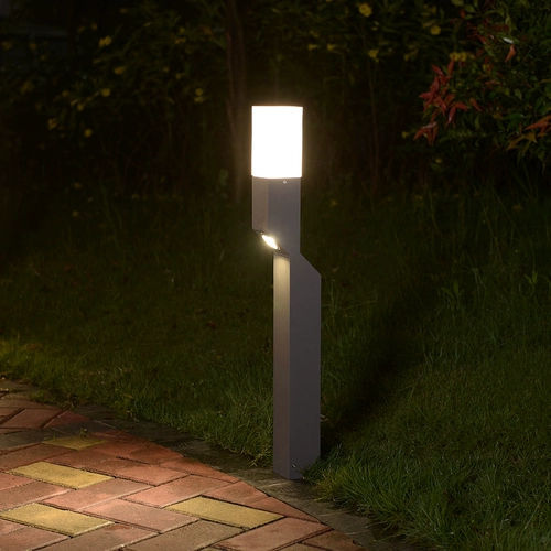 Светодиодные квадратные дорожные водонепроницаемые садовые фонари для беседки для загородного дома для колонны