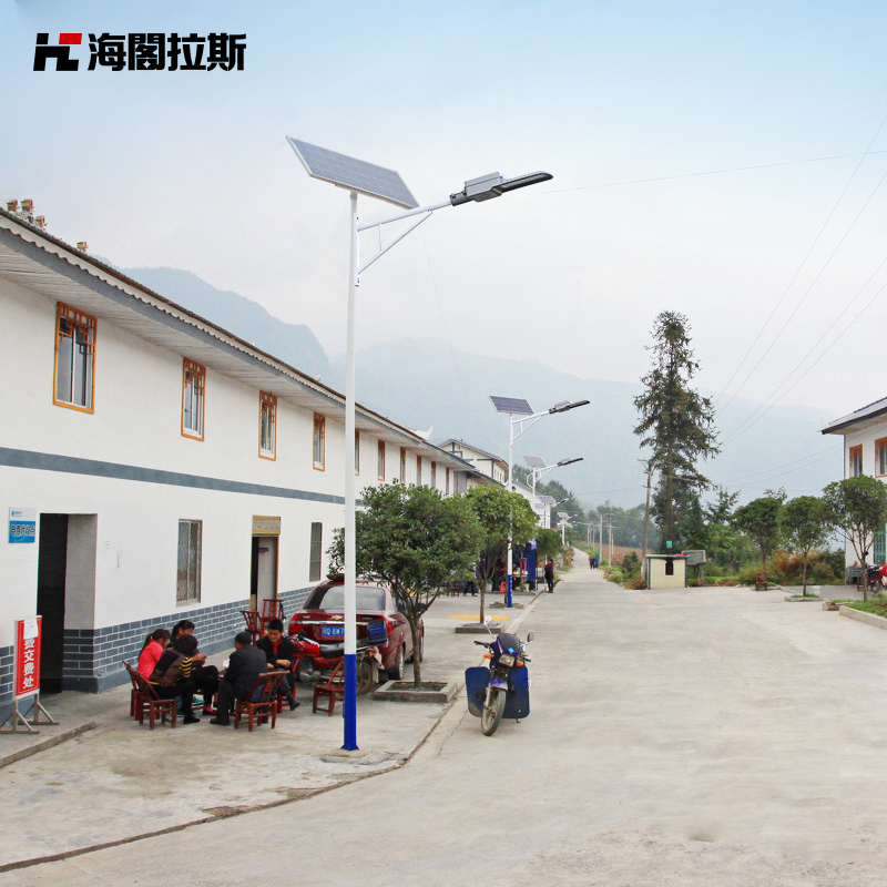 海阁拉斯 太阳能路灯户外灯新农村6米5米工程高杆灯一体化带灯杆多图1