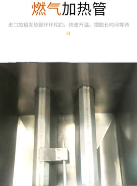 汇利立式燃气大容量油炸锅