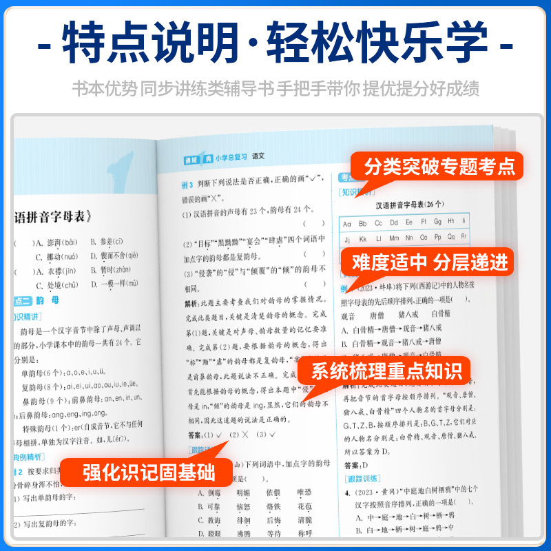 2024版通城1典小学总复习语文数学英语人教版小考通典小升初六年级下册通城一典衔接教材真题卷模拟考试毕业升学必备冲刺练习册