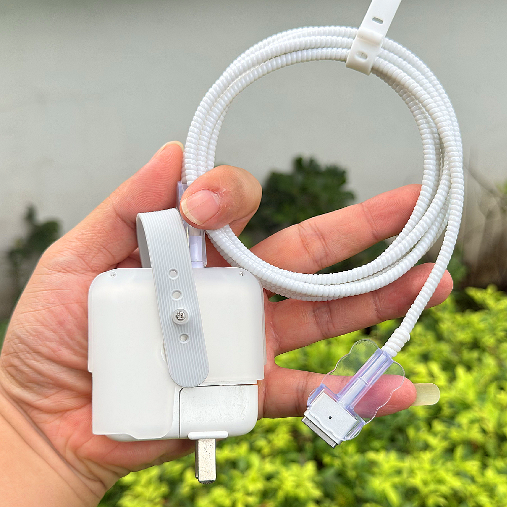 苹果Macbook Air电源保护套M3 M4电脑30W 35W 61W 70W数据线绕绳,淘宝优惠券,粉丝福利购,淘宝优惠卷