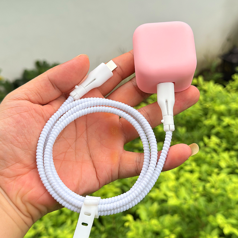 苹果17 40w动态充电器保护套15promax快充头iPhone16硅胶壳缠绕绳,淘宝优惠券,粉丝福利购,淘宝优惠卷