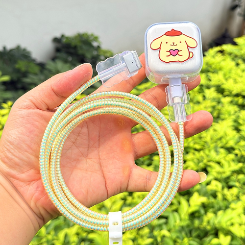 适用苹果笔记本MacBook Air M5  40W充电器壳30W 35W数据线保护套 - 图1