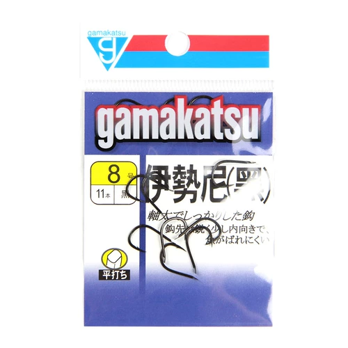 Япония Gamakatsu Gamakaz Fish Hook Iseni Reservoir Riverside Rivers бросает профессиональный рыболовство