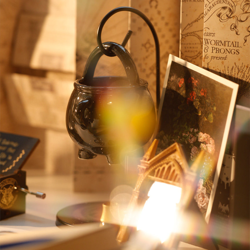 哈利波特巫师魔药炉坩埚铁架陶瓷罐子香薰炉巫婆汤杯干锅精油炉,淘宝优惠券,粉丝福利购,淘宝优惠卷