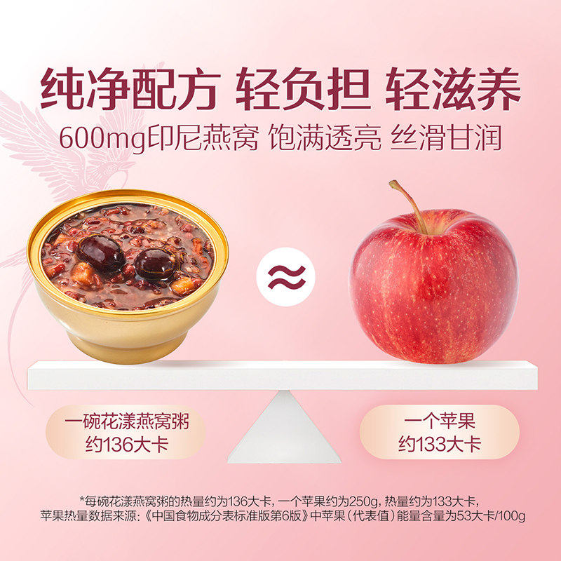 良品铺子花漾燕窝粥滋补年货礼盒送礼送长辈礼盒装春节过年年货,淘宝优惠券,粉丝福利购,淘宝优惠卷