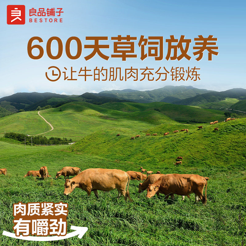良品铺子拇指风干牛肉干单独小包装牛肉粒熟食真空非内蒙古特产