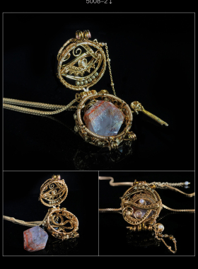 荷鲁斯之眼定制极光23宝石盒项链