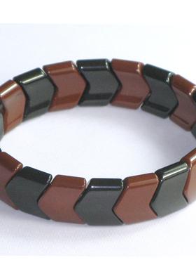 托玛琳手链亮光电气石箭头黑碧玺