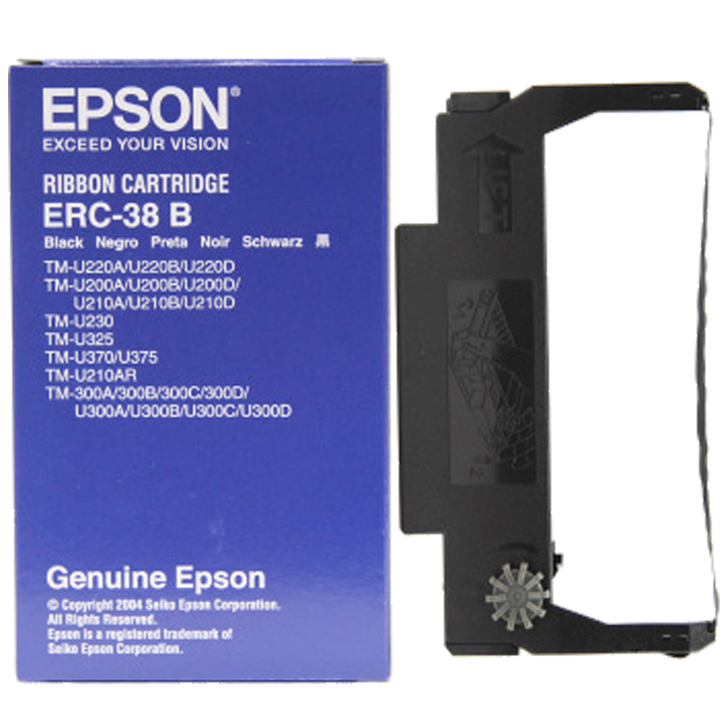 原装爱普生色带框 EPSON ERC-38B M188A M188B M188D色带架 黑色 - 图3