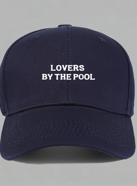 lovers by the pool金钟仁EXO小众设计纯棉棒球帽鸭舌帽子防晒
