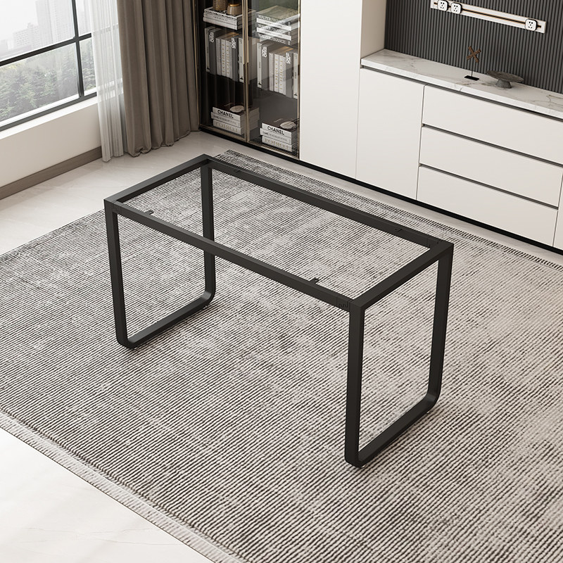 铁艺桌腿支架金属桌子腿书桌吧台脚支撑腿U型支撑架岛台腿餐桌腿 - 图3