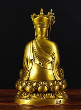 纯铜佛像地藏王菩萨娑婆三圣铜像