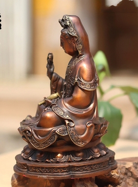 纯铜观世音菩萨佛像特价包邮