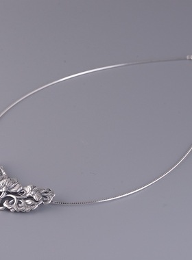 女款足银复古时尚民族风吊坠泰银