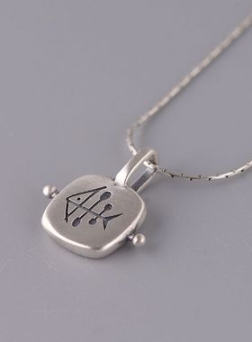 纯银吊坠小众设计款小鱼造型女款