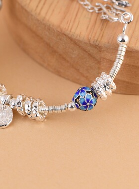 手工编绳小众设计女款盘缠吉言链