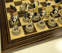 American Chess American Revolution Model Pawns Black Maple Wood Chessboard 17 Collection Of Western Chess Solid Wood