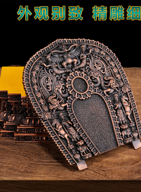 藏式铜佛像底座家用金刚底座佛龛