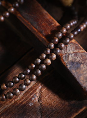 藏式民族风沉香木手链