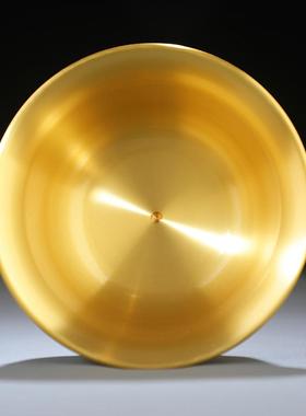 酥油灯灯座供佛灯座黄铜家用八吉祥摆件酥油灯莲花座供佛酥油灯座