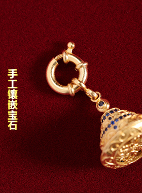 吊坠小曼擦罗吊坠挂件饰品S925银