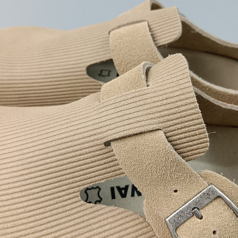 岛外DAOWAI勃肯鞋全包灯芯绒纹软木鞋低帮休闲鞋牛皮 London系列,淘宝优惠券,粉丝福利购,淘宝优惠卷