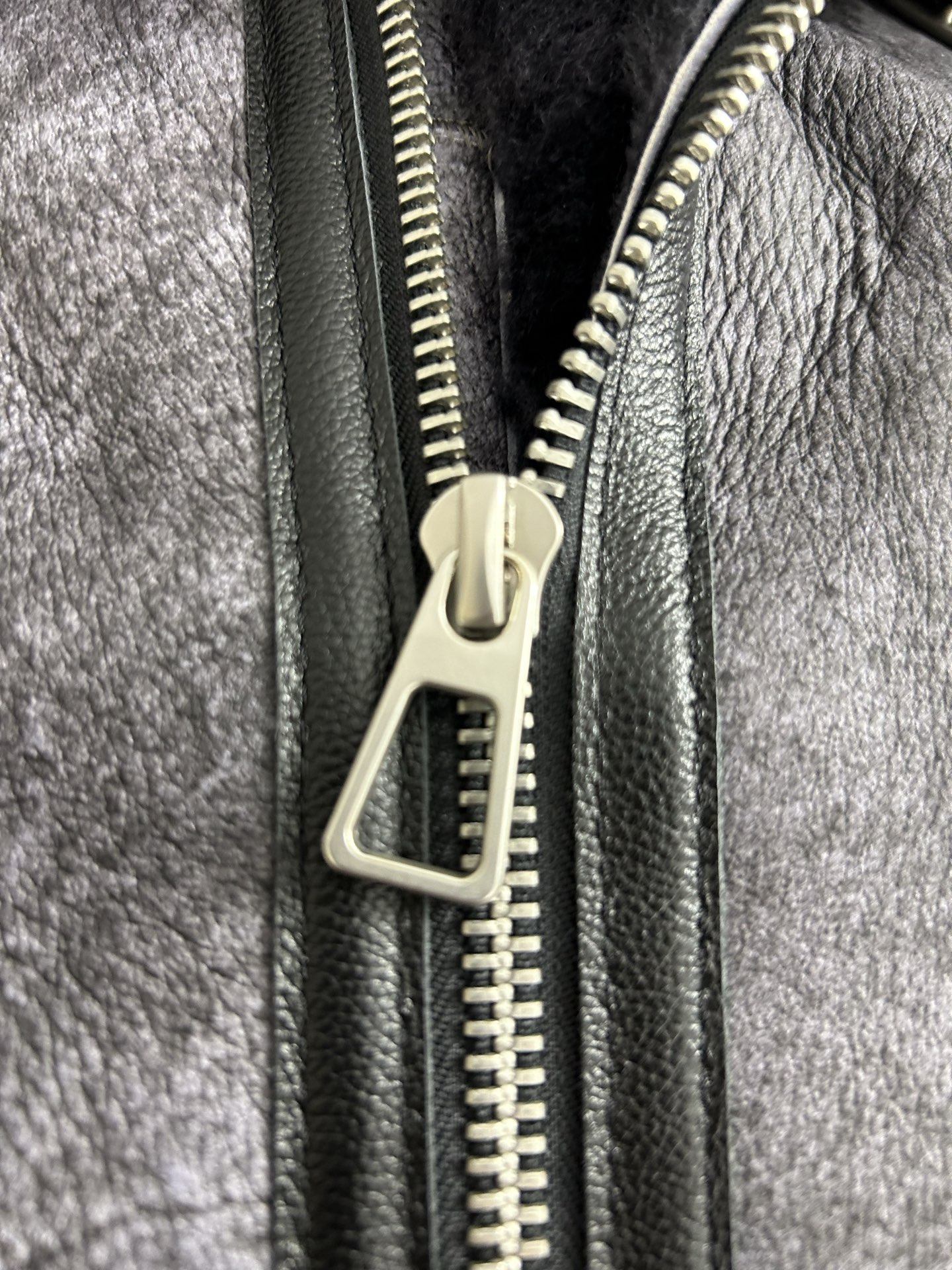 加厚翻领土耳其进口原生态皮毛一体男夹克机车真皮皮衣皮草外套潮,淘宝优惠券,粉丝福利购,淘宝优惠卷