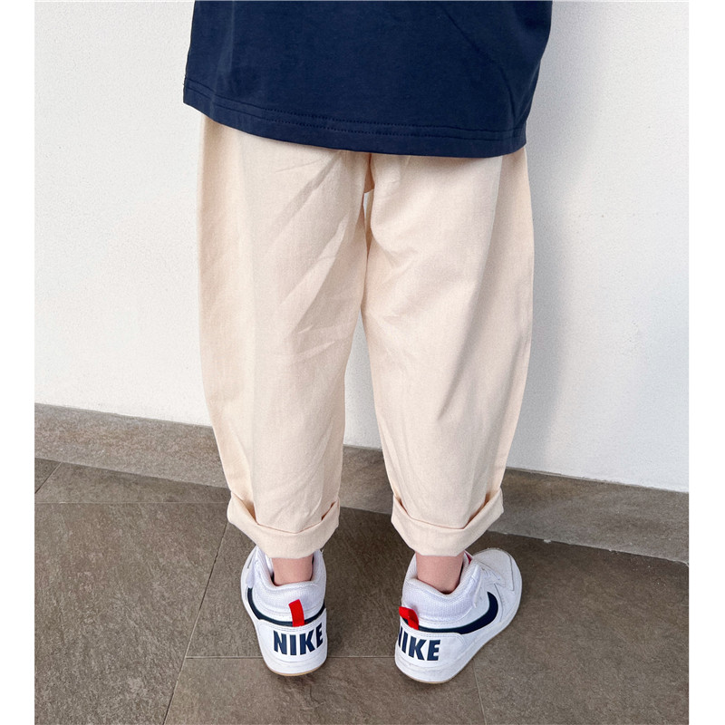 童妈定制男女童韩版宽松竹节棉麻萝卜薄透气防蚊裤长裤夏季休闲裤,淘宝优惠券,粉丝福利购,淘宝优惠卷