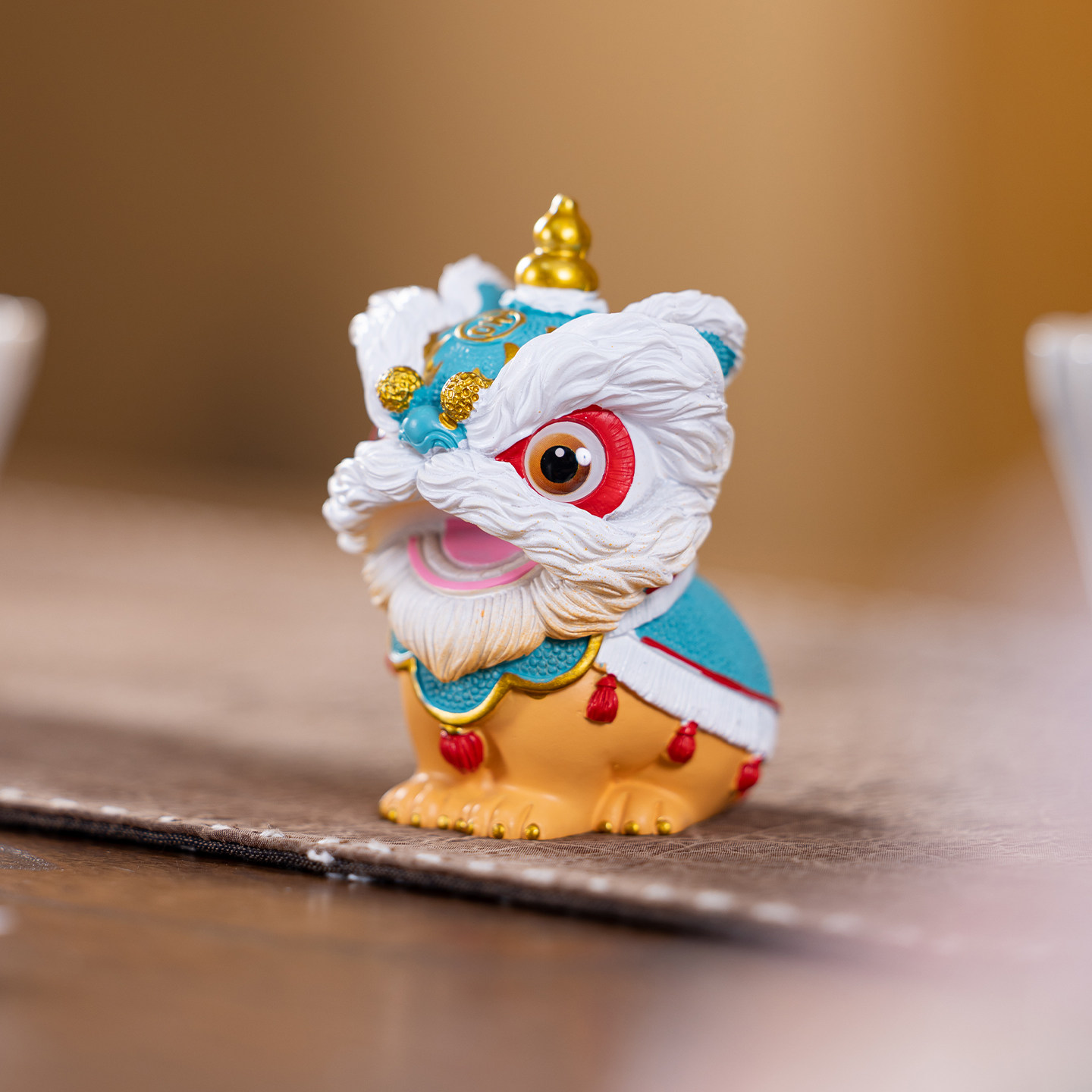 国潮风醒狮摆件礼盒招财进宝茶宠汽车桌面办公装饰节日送礼烟灰缸,淘宝优惠券,粉丝福利购,淘宝优惠卷