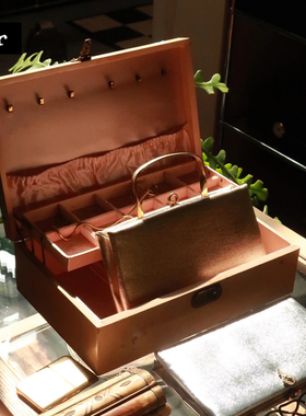 中古物品铜玻璃装饰品