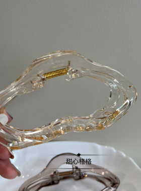 抓夹大号发量多ins简约鲨鱼夹