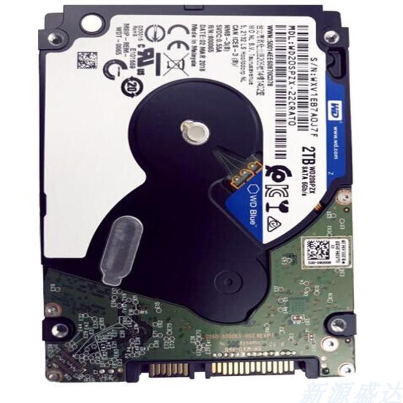 WD/西部数据 WD20SPZX 蓝盘2TB 5400转128M SATA6Gb/s笔记本硬盘 - 图1