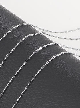 新秧铜元宝链情侣简约