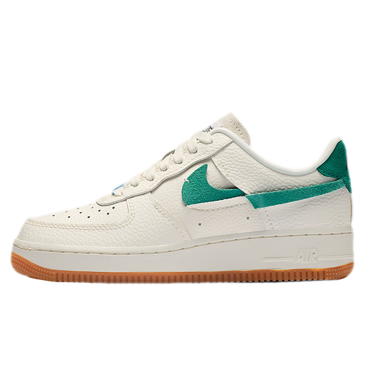 耐克Nike Air Force 1 AF1 断钩蓝绿黑黄红蓝鸳鸯板鞋 BV0740-100 - 图3