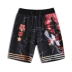 2019 mã lỗi chính hãng Tide thương hiệu quần short nam phong cách châu Âu và Mỹ nóng khoan in quần nam giản dị năm quần - Quần short quần giữ nhiệt nam Quần short