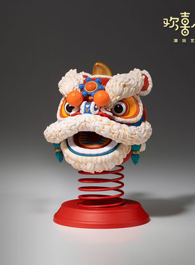 欢喜小将树脂客厅摆件