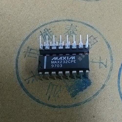 MAX232CPE 全新进口正品原装串口芯片 进口直插集成块 保上机 - 图0