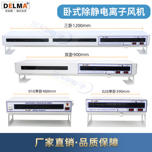 除静电离子风机卧式SL-028 010除尘机静电离子风扇工业静电消除器 - 图0
