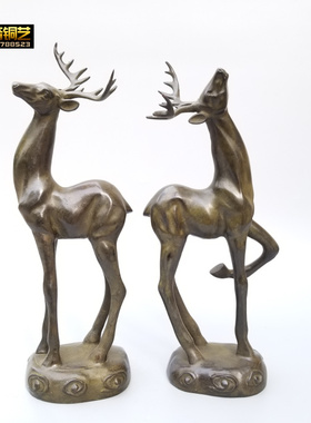 纯铜一路轻奢风摆件乔迁礼品