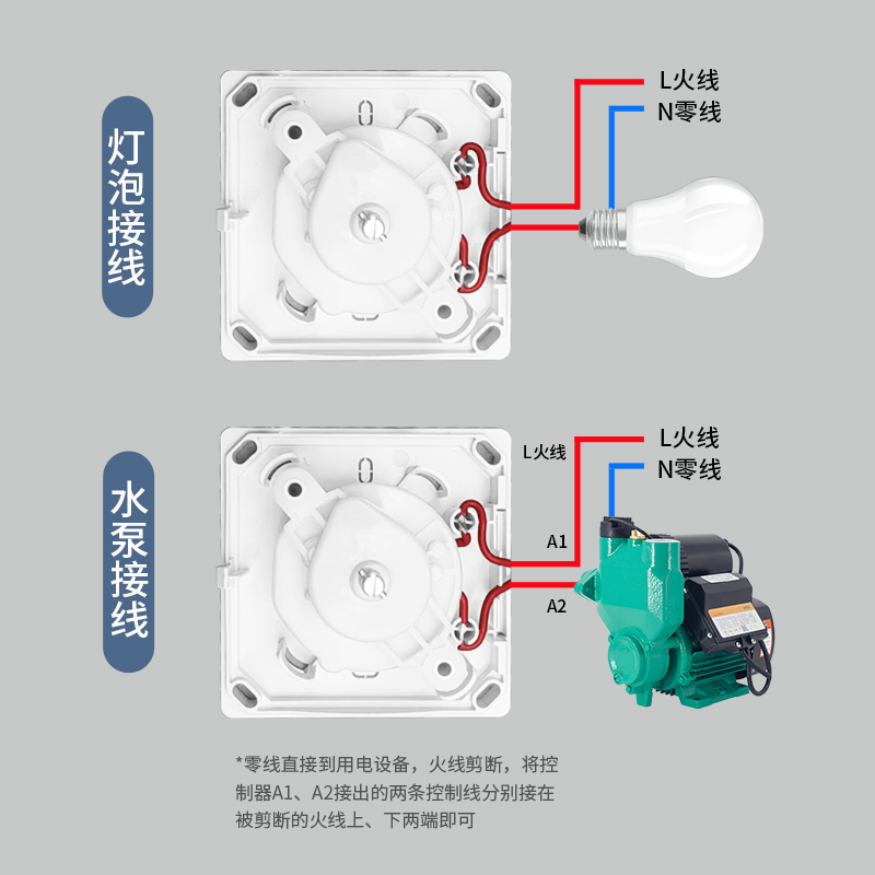 定时开关控制器220V机械式倒计时自动断电86型水泵定时器插座面板-图2